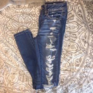 AEO Distressed Jegging